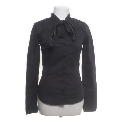 Pussy bow blouse (Black) from ONLY Cotton, Elastane