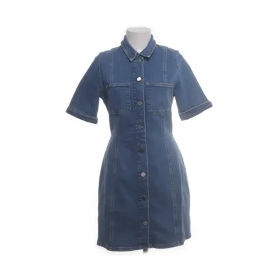 Jeansklänning (Blå) från Zara Authentic Denim by TRF Bomull, Elastan