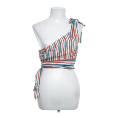 Tank Top (Blue, Multicolored) from The Fashion Fraction x NA-KD Polyamide, Viscose