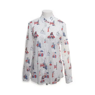 Shirt (White, Multicolored) from Van Laack Cotton