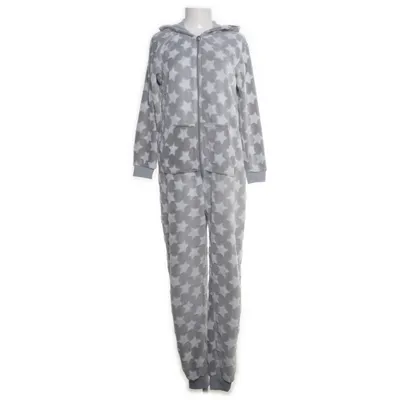 Mjukisdräkt (Grå, Vit) Polyester