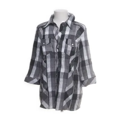 Blouse (Wit, Zwart, Grijs) van Canda C&A Katoen, Elastaan, Polyamide, Polyester