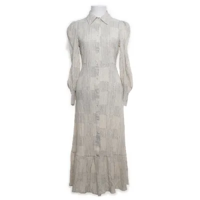 Skjortklänning (Beige, Svart) från VILA Elastan, Polyester, Viskos