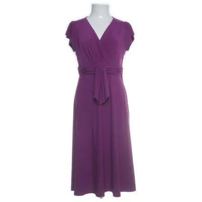 Slå-om-kjole (Lilla) fra Evan-Picone Elastan, Polyester