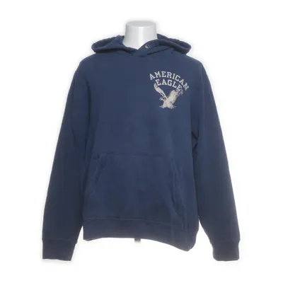 Capuchon sweater (Blauw) van Vintage Katoen, Polyester