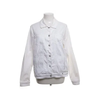 Denim jacket (White) from Golléhaug