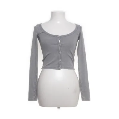 Kofta (Grå) från Pull & Bear Bomull, Elastan