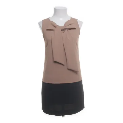 Jurk (Bruin, Zwart) van Maje Polyester, Polyurethaan, Zijde