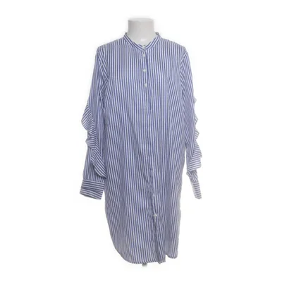 Skjortklänning (Blå, Vit) från Pulz Jeans Polyester