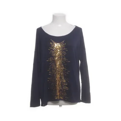 Top (Blue, Gold) from Monari Elastane, Viscose