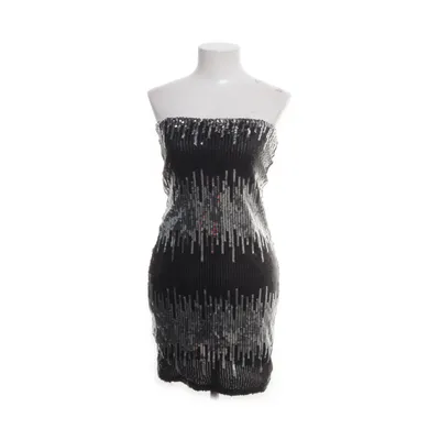 Cocktail dress (Black, Silver) from Amisu Polyester