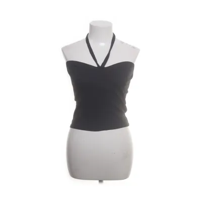 Halter neck top (Black) from Gina Tricot Cotton, Elastane