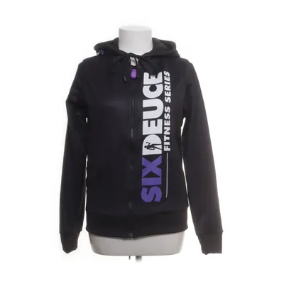 Hoodie (Black, Purple) from Six Deuce Elastane, Polyester