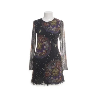 Klänning (Svart, Flerfärgad) från Urban Outfitters Elastan, Polyester