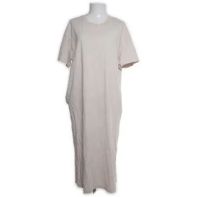 Maxi jurk (Beige) van H&M Basic Katoen