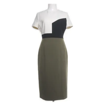 Dress (White, Green) from Boss Hugo Boss Cotton, Elastane, Viscose, Recycled polyester