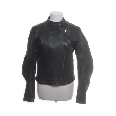 Bikerjacka (Svart) från JSFN Polyester, Silke