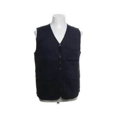 Vest (Blue) from East West Polyester, Cotton