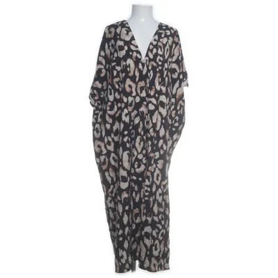 Klänning (Svart, Brun, Flerfärgad) från H&M Viskos, Polyamid