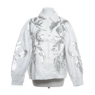 Veste en cuir (Blanc, Argent) de French Connection