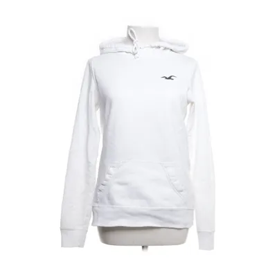 Huvtröja (Vit) från Hollister California Bomull, Polyester