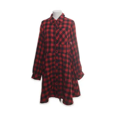 Shirt (Red, Black) from Shein Curve Cotton, Polyester, Viscose