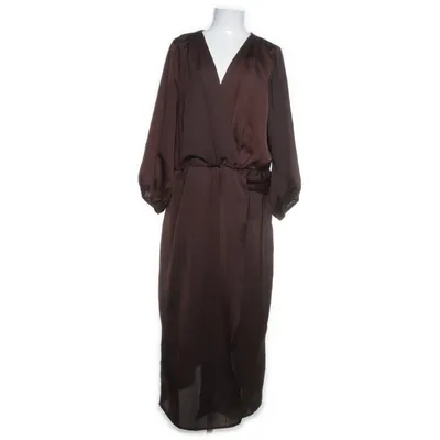 Robe longue (Marron) de Bubbleroom Polyester recyclé
