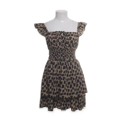 Dress (Beige, Black) from Chiaretta Elastane, Polyester, Viscose