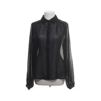 Blouse (Black, Silver) from Seven Sisters Polyester