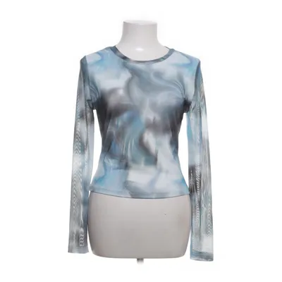 Topp (Blå, Svart, Vit, Grå) från Shein Elastan, Polyester