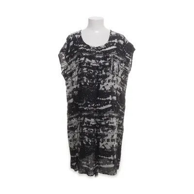 Jurk (Zwart, Wit) van Cappuccini Viscose