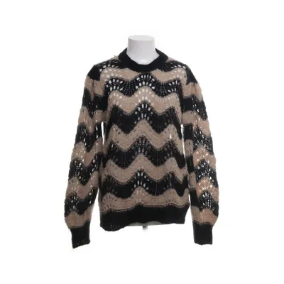 Sweater (Sort, Beige) fra Second Female Mohair, Alpacauld, Polyamid