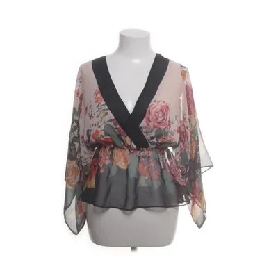 Top (Zwart, Beige, Meerkleurig) van H&M Conscious Collection Gerecycled polyester
