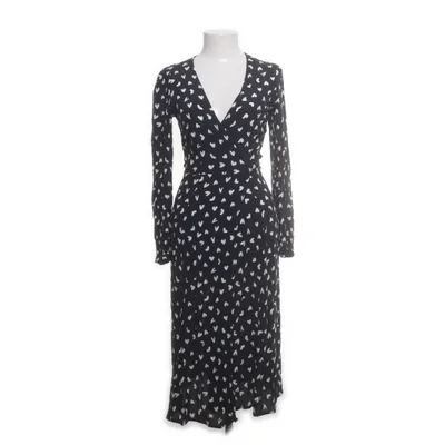 Wrap dress (Black, White) from Butter & Hazel Viscose