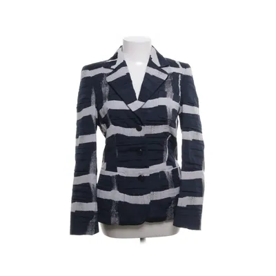 Blazer (Blauw, Meerkleurig) van Escada Wol, Polyester, Polyamide, Elastaan, Cupro, Viscose