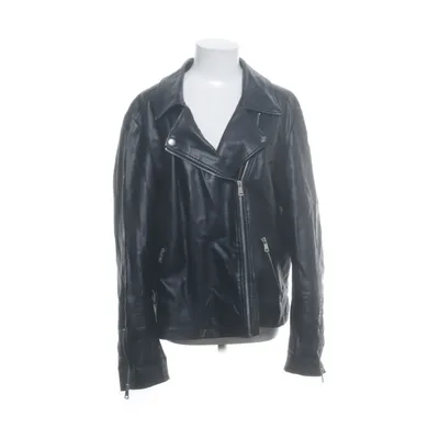 Bikerjacka (Svart) från ONLY Carmakoma Polyuretan, Viskos