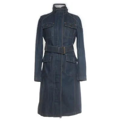 Coat (Blue) from Karen Millen Cotton