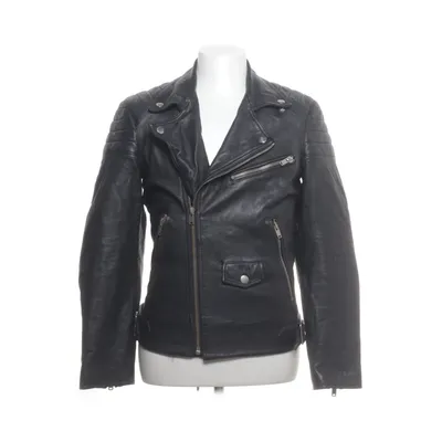 Veste de motard (Noir) de BLK DNM Cuir