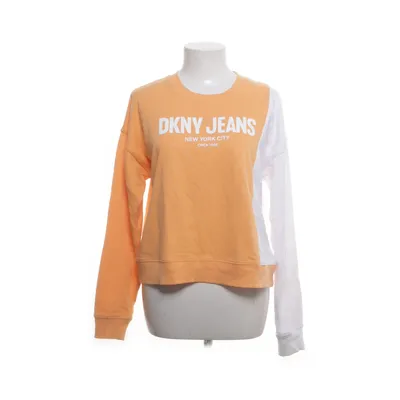 Sweatshirt (Orange, White) from DKNY Jeans Cotton, Polyester