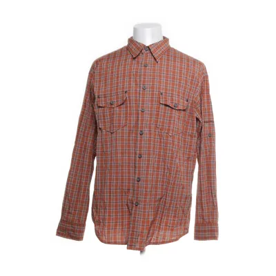 Shirt (Brown, Multicolored) from Canda Polyester, Cotton