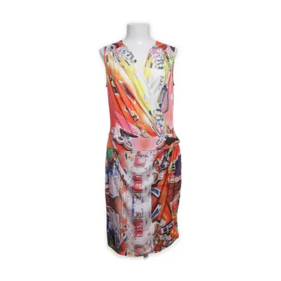 Dress (Yellow, Blue) from Etoile Du Monde Polyester, Elastane