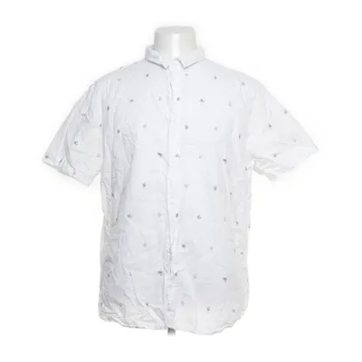 Korte mouwen shirt (Wit, Zwart) van Divided by H&M Katoen