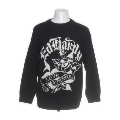 Sweater (Black, White) from Ed Hardy x Urban Outfitters Acrylic, Wool