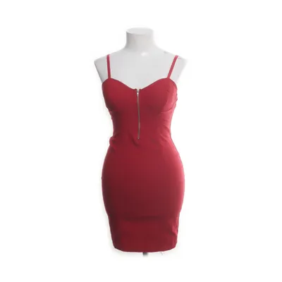 Jurk (Rood) van Fashion Nova Katoen, Elastaan, Polyester