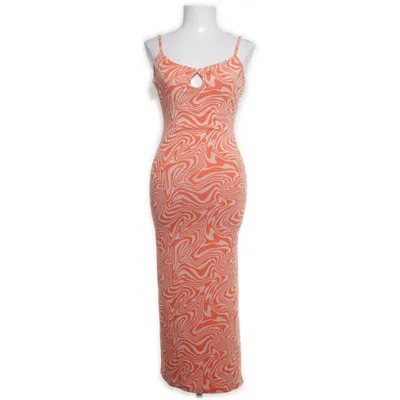 Maxi jurk (Wit, Oranje) van Tally Weijl Elastaan, Polyester, Viscose
