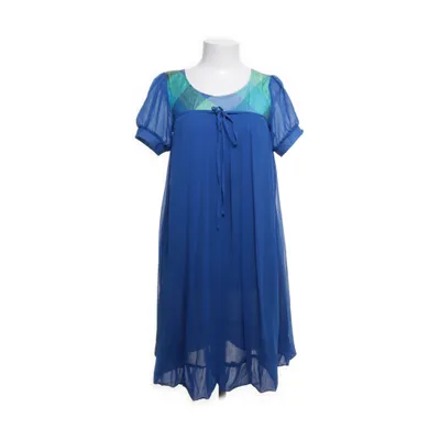 Jurk (Blauw, Meerkleurig) van Kriss Sweden Zijde, Polyester