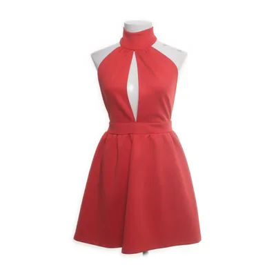 Halterneck dress (Red) from Oneness Polyester