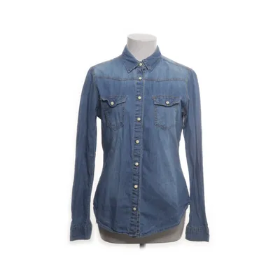 Jeansskjorta (Blå) från Denim Co Bomull, Ull