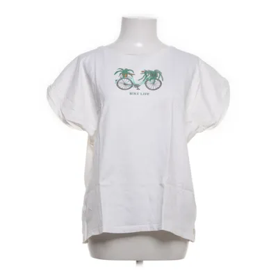 T-shirt (Blanc, Vert) de Dedicated Coton