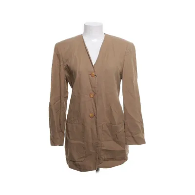 Blazer (Beige) from Oui Set Linen, Cotton, Acetate